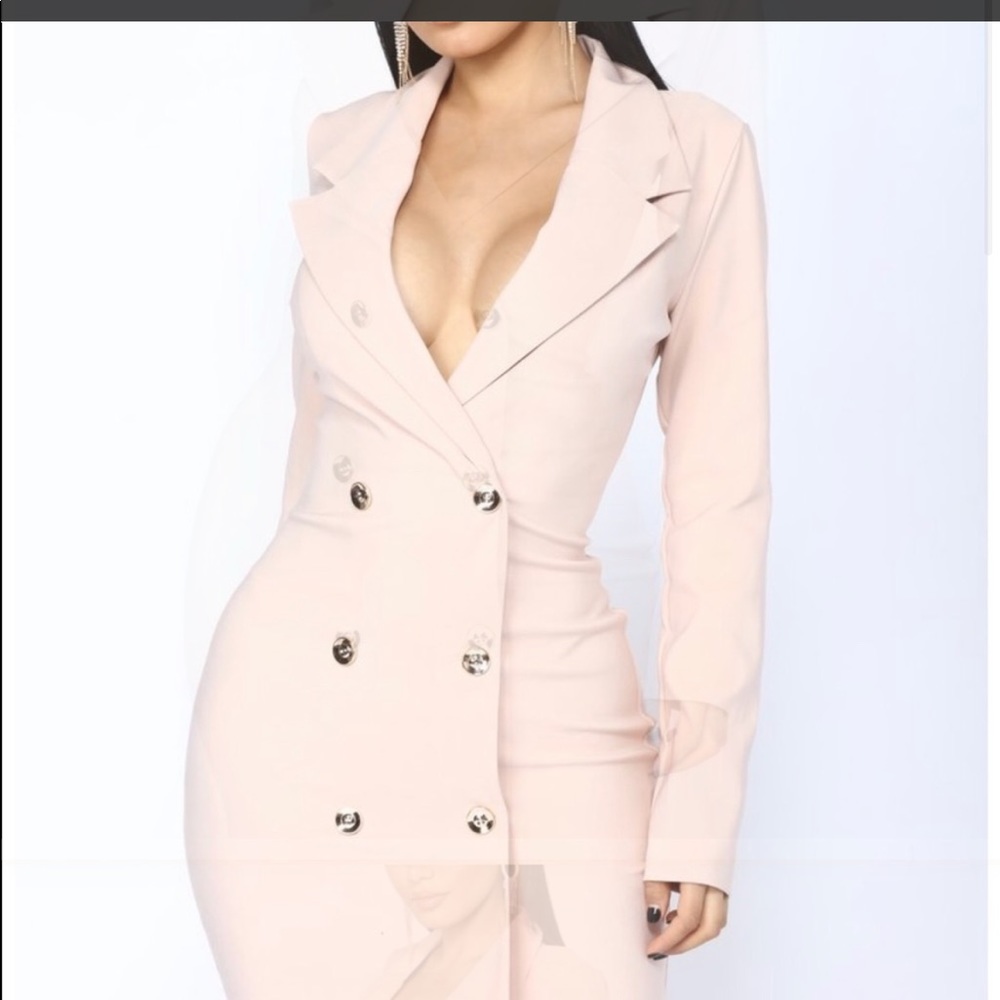 Fashion nova blazer dress new with tags